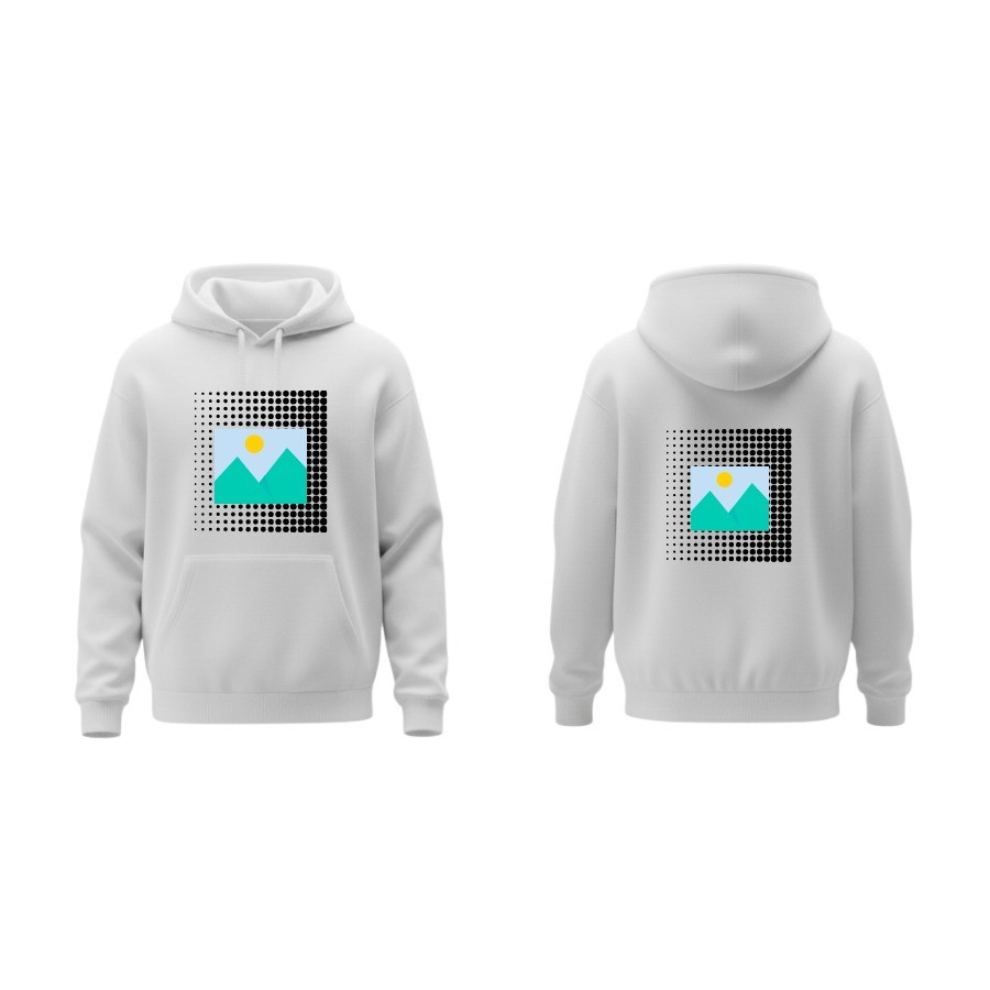 Kişiye Özel Sırt Baskılı Hoodie – Yüksek Kaliteli Pamuklu Kumaş